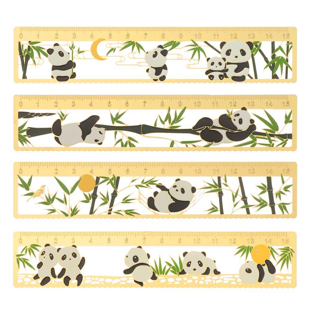 WATTLE Giá Đỡ Sách Bằng Kim Loại Hình Gấu Trúc Dễ Thương