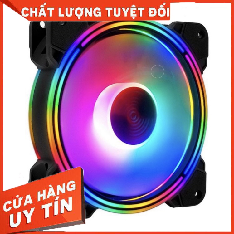 Quạt Tản Nhiệt, Fan Case Coolmoon M1.1 Led RGB - Không Cần Hub