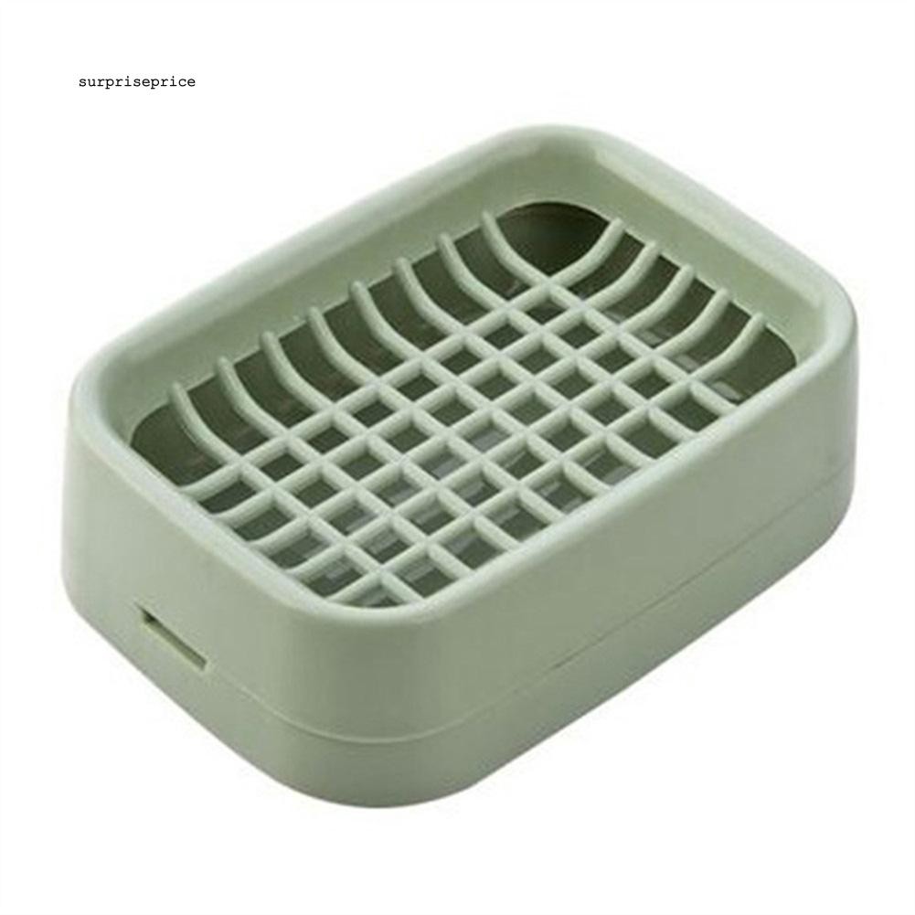 Giá để xà phòng 2 tầng bằng nhựa