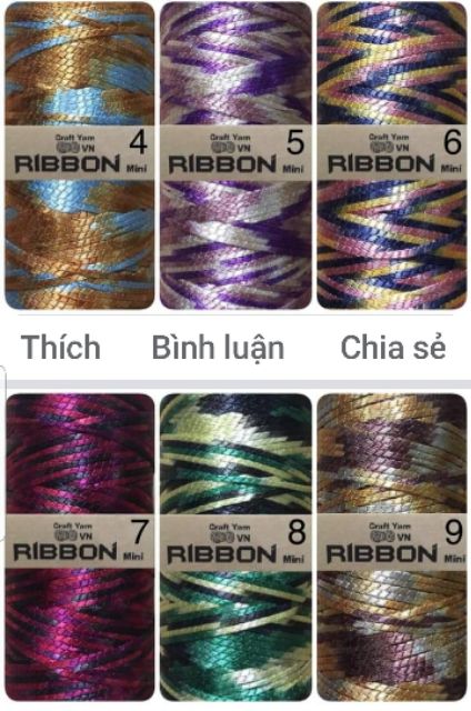 Sợi Ribbon loang