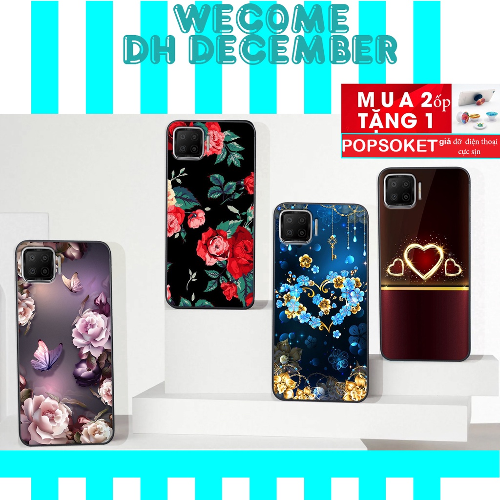 HOT SALE OFF ( 2 ỐP TẶNG 1 POP) Ốp lưng Oppo A73 in hình hoa tinh tế , mới mẻ DH DECEMBER