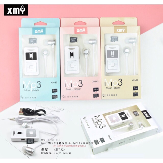 Combo máy nghe nhạc BTS