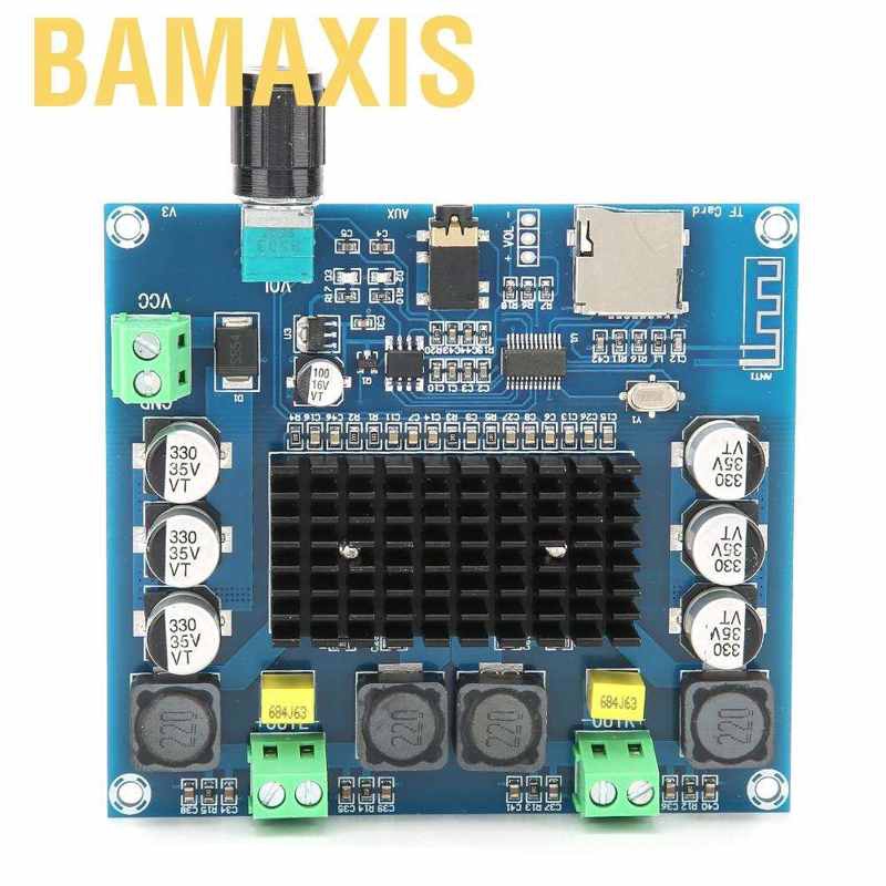 Bamaxis A105 TDA7498 Audio Power Amplifier Module  100W x 2 Digital Bluetooth Board with Adjustabl