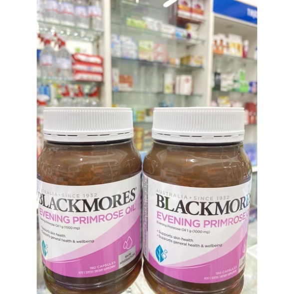 Viên uống Tinh Dầu Hoa Anh Thảo BLACKMORE EVENING PRIMROSE OIL của ÚC, 190v, Date mới