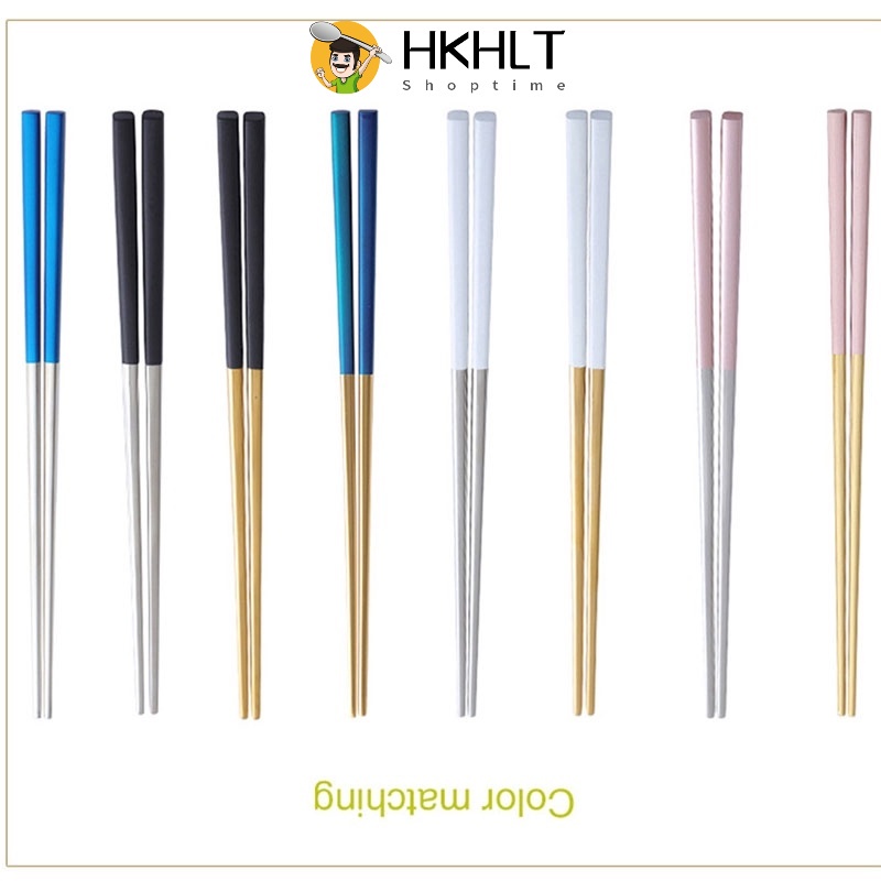 Đôi Đũa Thép Titan Cao Cấp