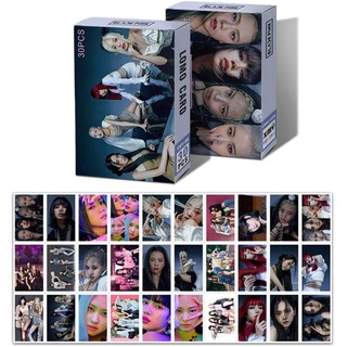 Lomo card Blackpink hộp ảnh 30 thẻ ảnh idol Kpop Blackpink