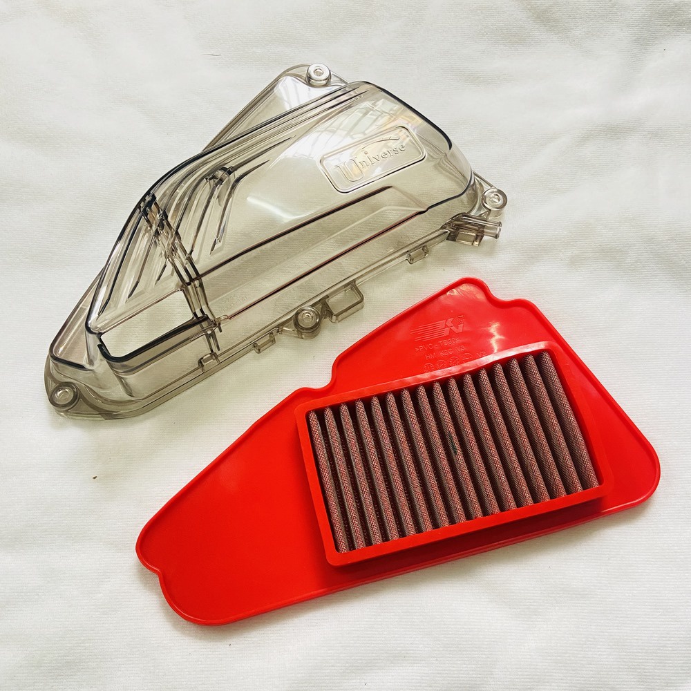 ỐP PÔ E ĐỘ TRONG SUỐT, LỌC GIÓ ĐỘ MÀU GẮN XE VISION ĐỜI 2021 THỂ HIỆN CÁ TÍNH