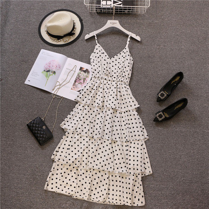 Váy maxi sang chảnh đi biển, dạo phố,chụp ảnh cưới hàng quảng châu kèm video | BigBuy360 - bigbuy360.vn