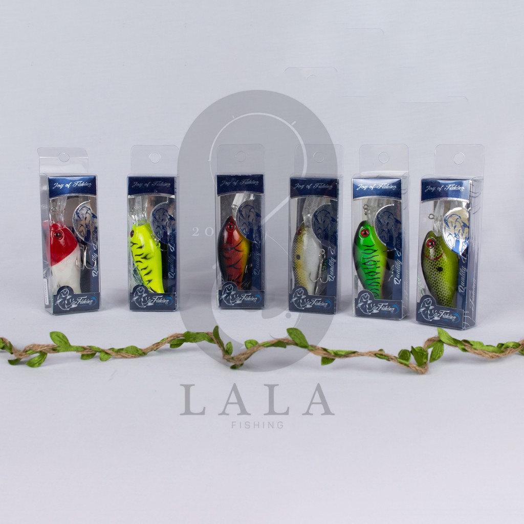 Mồi giả câu lure cá lóc chẽm tráp tiện dụng/ mồi câu cá ABS fishing lure 10cm/14.5g DHC004