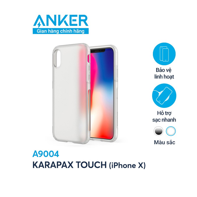 Ốp Lưng ANKER Karapax Touch iPhone X - A9004