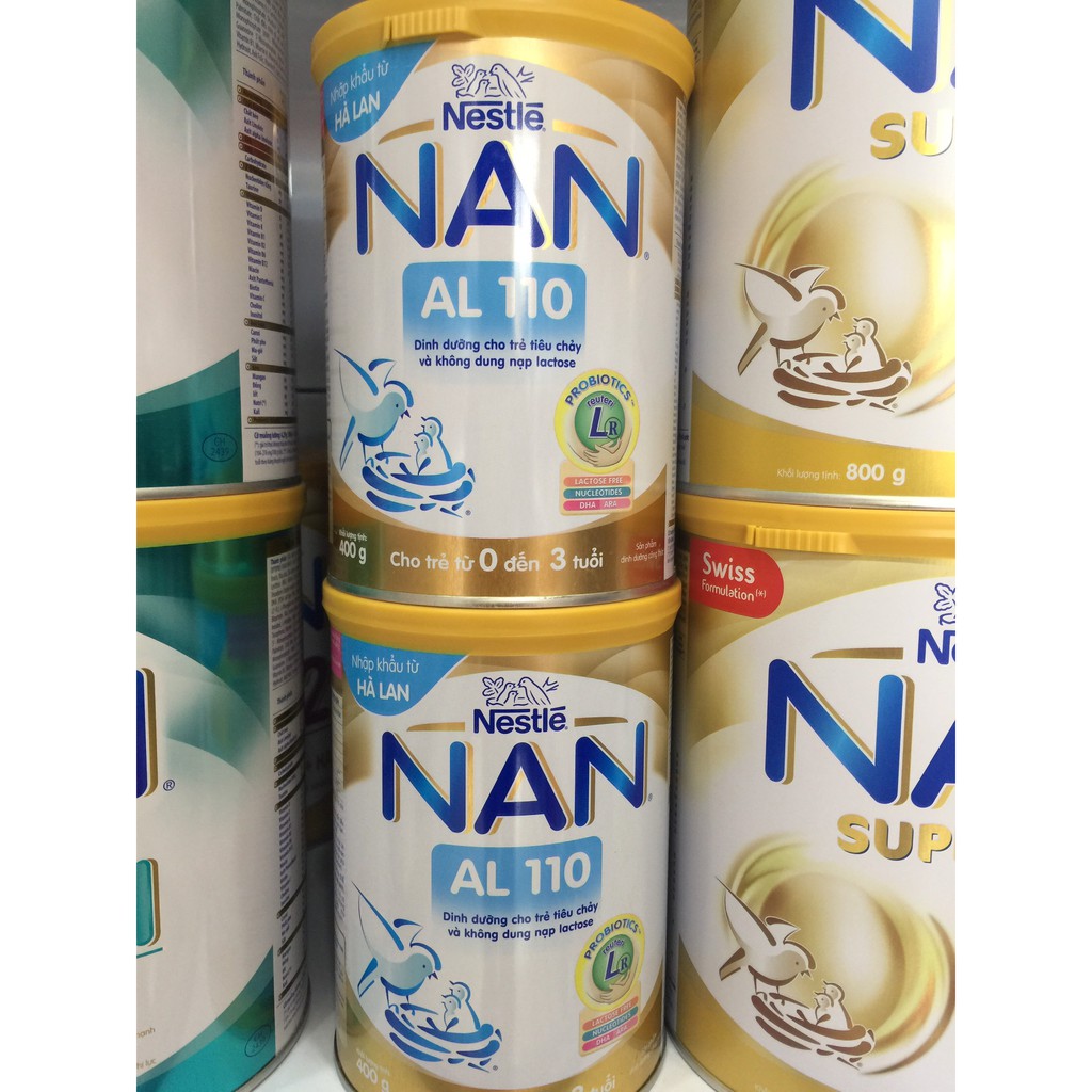 Sữa Nan AL lon 400g Cho trẻ tiêu chảy