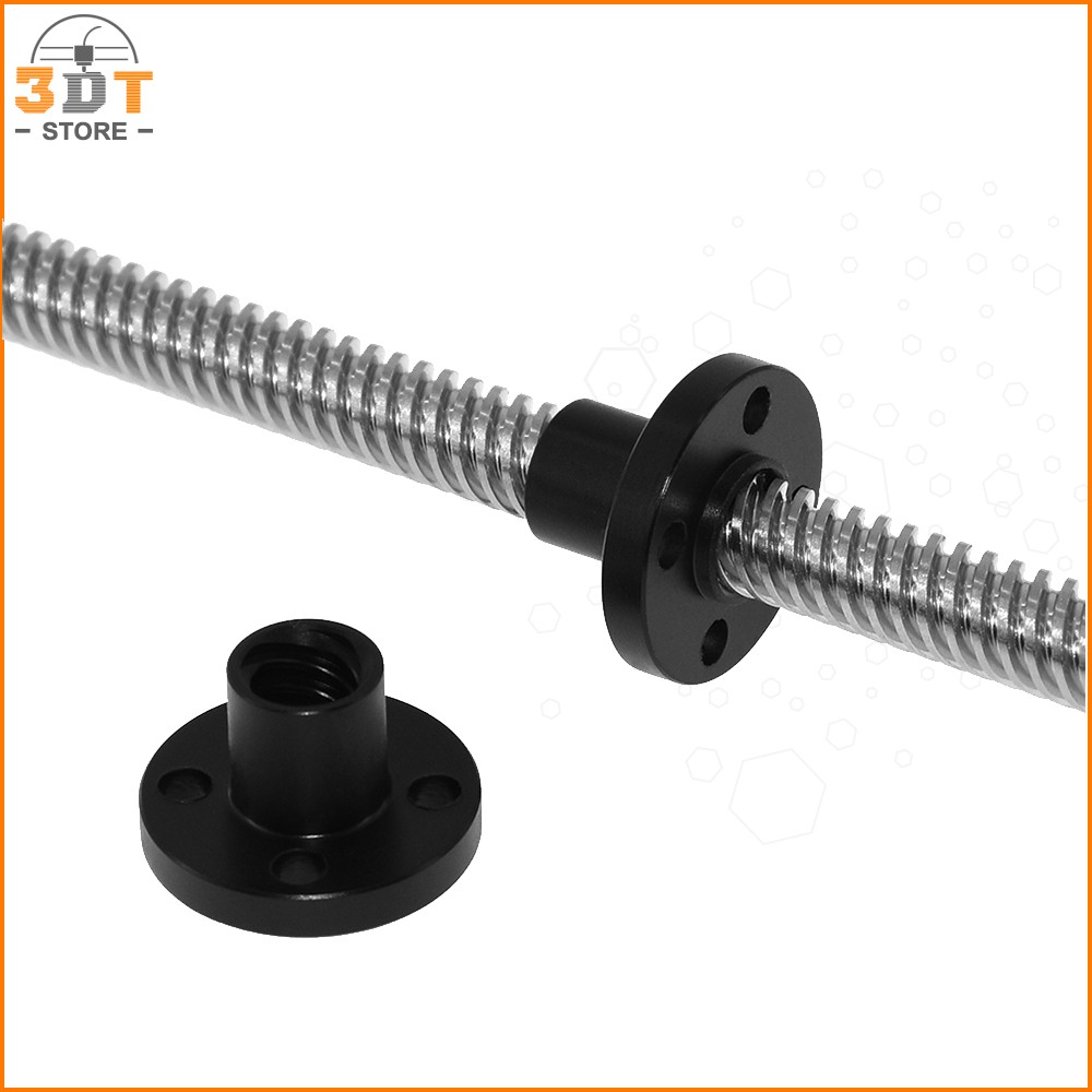 Đai ốc cho vitme T8 POM