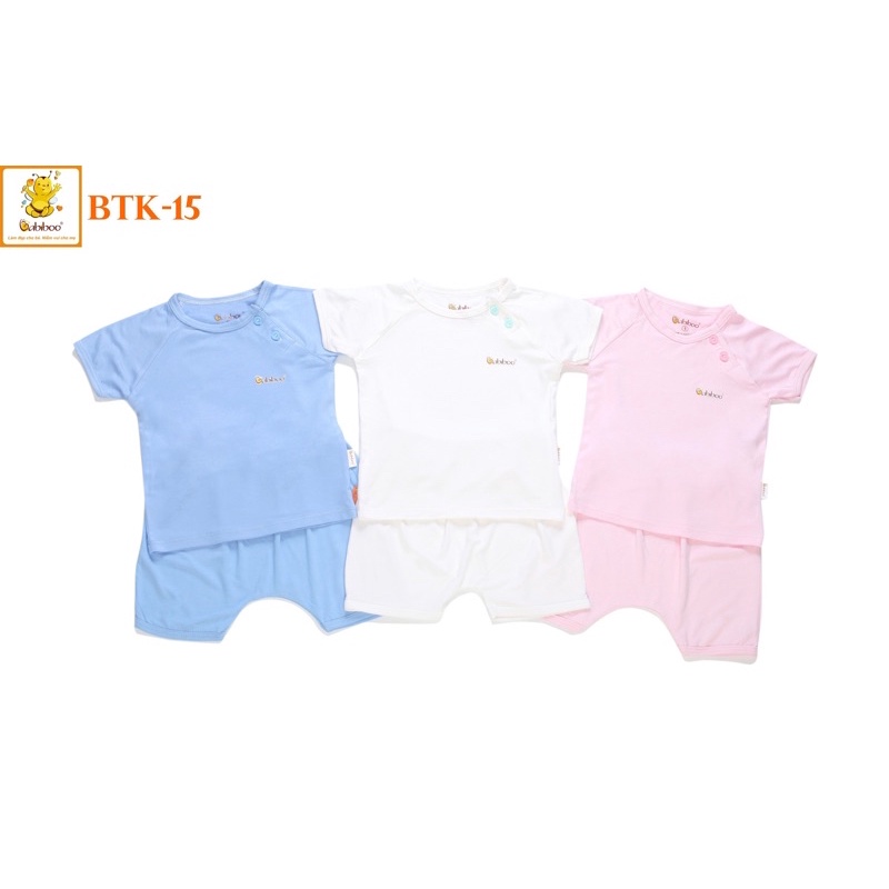 BỘ SƠ SINH NGẮN TAY CÀI VAI - VẢI VISCO SIÊU MỀM MỊN