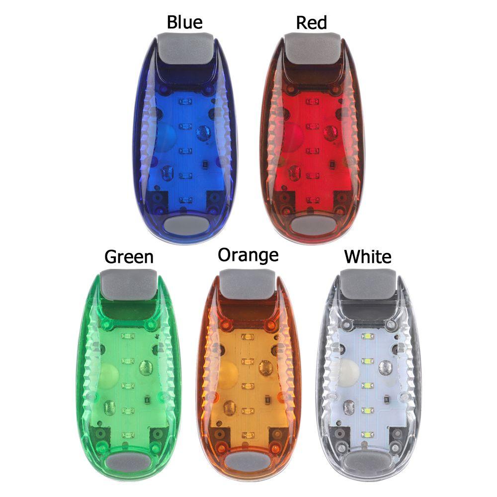 Đèn Led 5 Bóng Đeo Cổ Cảnh Báo Đa Năng Gắn Đuôi Xe Đạp Leo Núi / Chạy Bộ