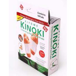 BỘ 10 Kinoki Miếng dán chân - giải độc gan - nội tiết tố - dán ở gan bàn chân có thể hút hết chất