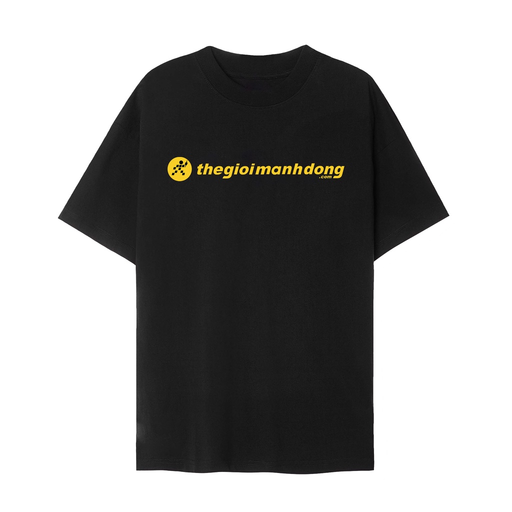 Áo thun Thế Giới Manh Động tấu hài thương hiệu, unisex nam nữ coton 4 chiều mặc phong cách trẻ trung, năng động