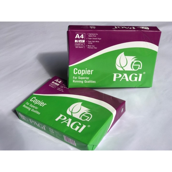 Giấy A4.Giấy in A4 Pagi Tím Định Lượng 70gsm