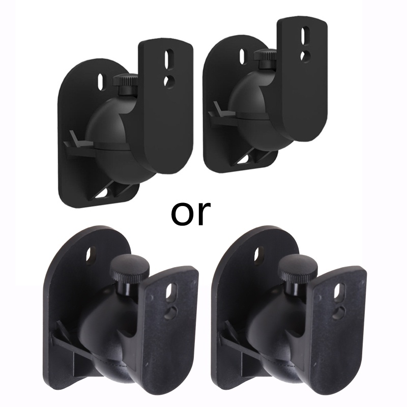 1 Bộ Giá Đỡ Loa Vệ Tinh Gắn Tường Thông Dụng Xoay 180 Độ Cho Âm Thanh Vòm