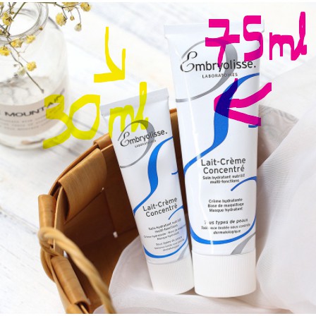 Kem dưỡng ẩm chuyên sâu Embryolisse Lait – Crème Concentré 75ml làm dịu và phục hồi da - MnB Store