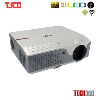 [Chia sẻ không dây] Máy chiếu Tyco T8HD+ WIFI 2020 - Quà tặng chuột và cáp hdmi 1.5m trị lên tới 250k thumbnail