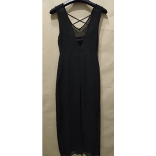 đầm Maxi Chiffon đen, sz S