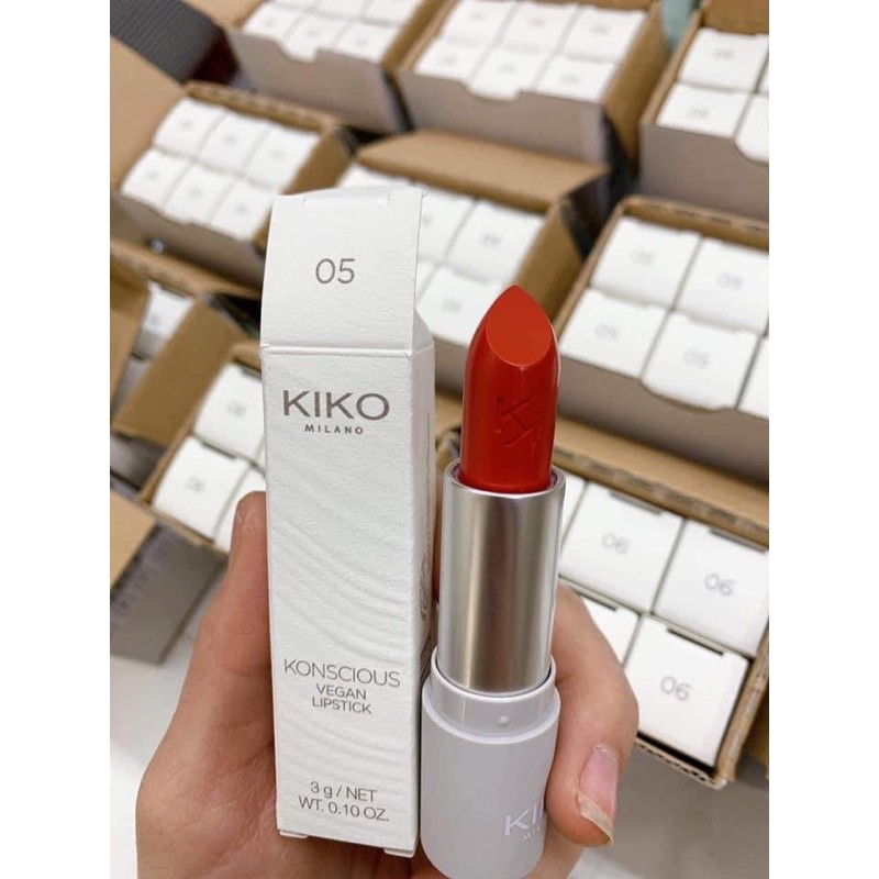 [BILL PHÁP] Son Kiko Vegan Konscious Lipstick săn sale 70%