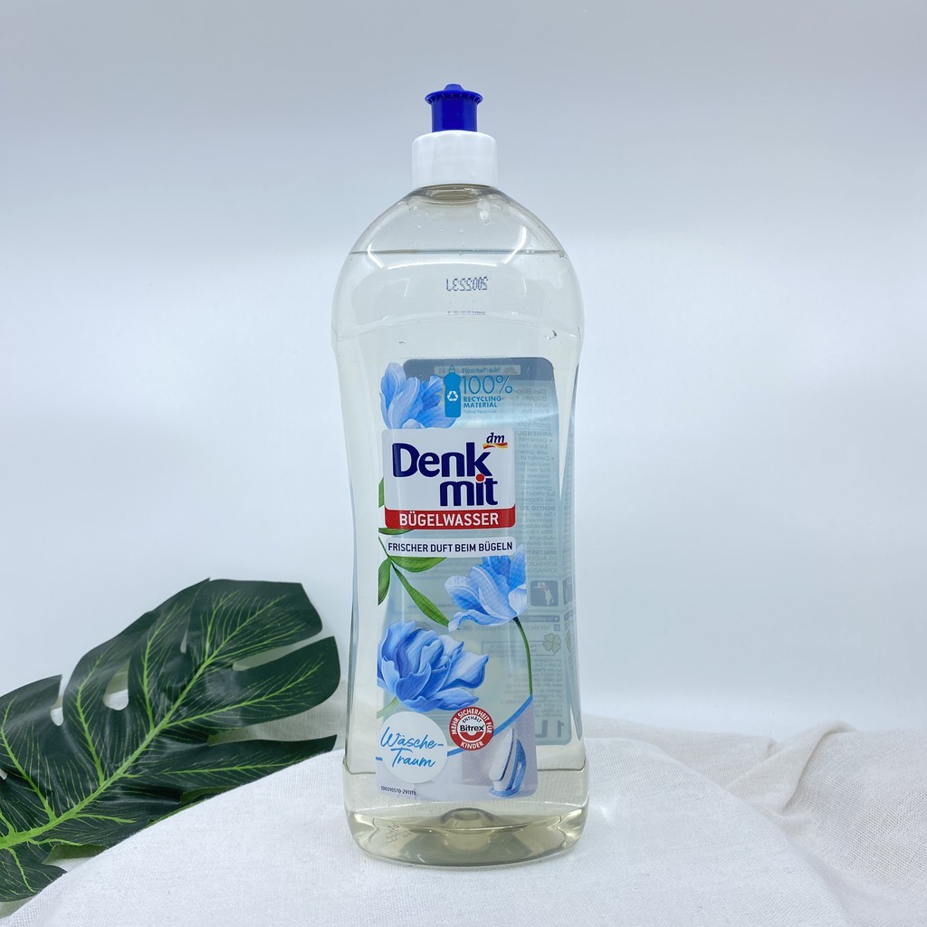 Nước thơm là quần áo , ủi đồ Denkmit 1000ml hương thơm dịu nhẹ