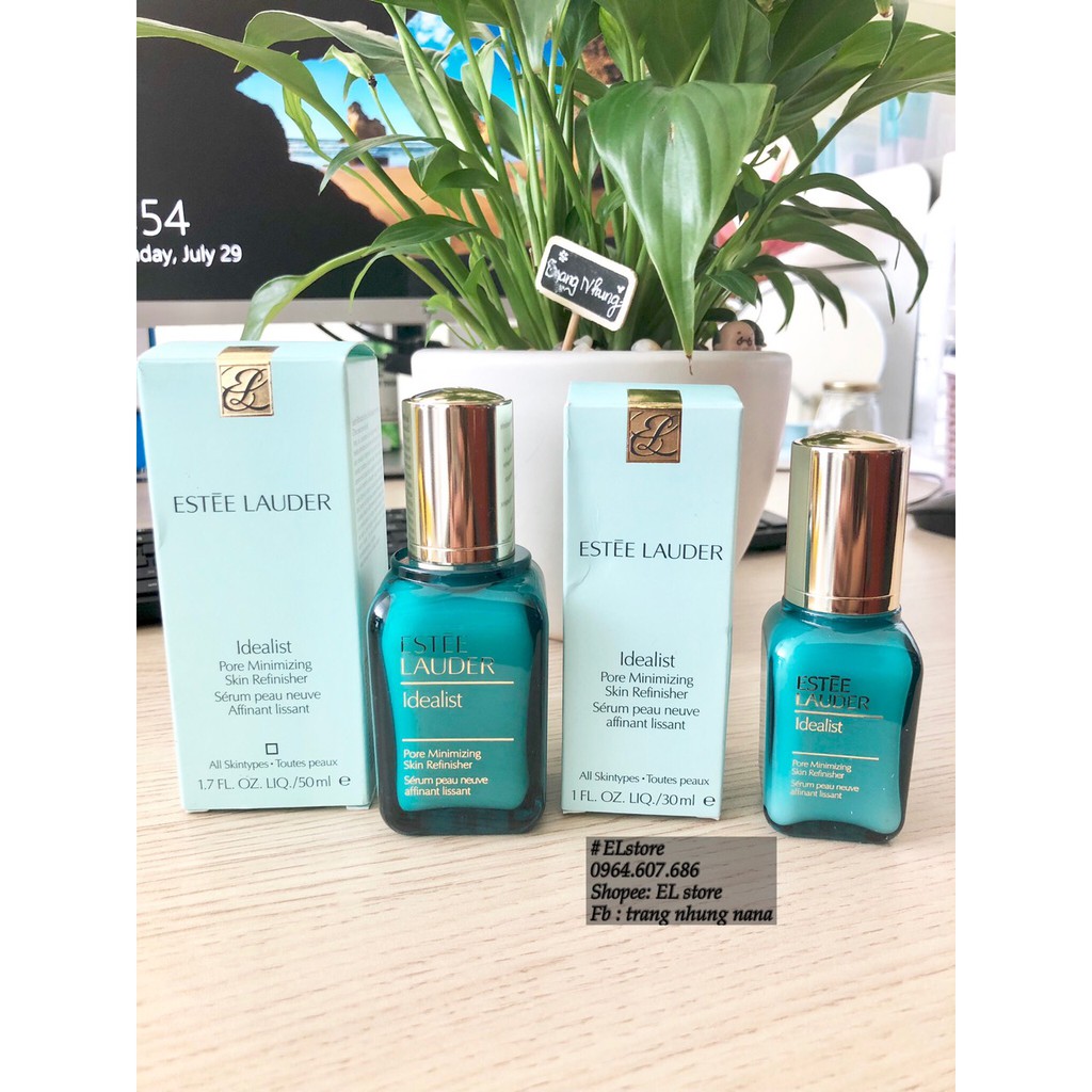 Serum se khít lỗ chân lông Estee Lauder Idealist chuẩn auth mua tại hãng