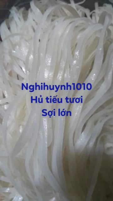 Đặc sản miền Tây - Hủ tiếu tươi Sa Đéc 1kg hút chân không ship toàn quốc