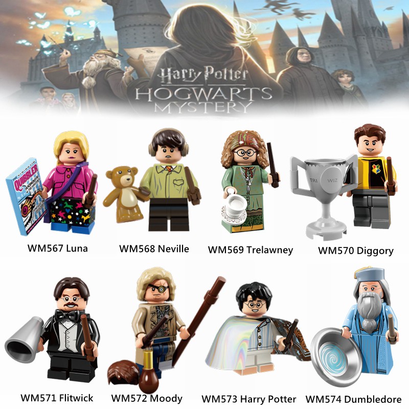 Mô Hình Đồ Chơi Lego Hình Nhân Vật Lunagory Trong Phim Harry Potter
