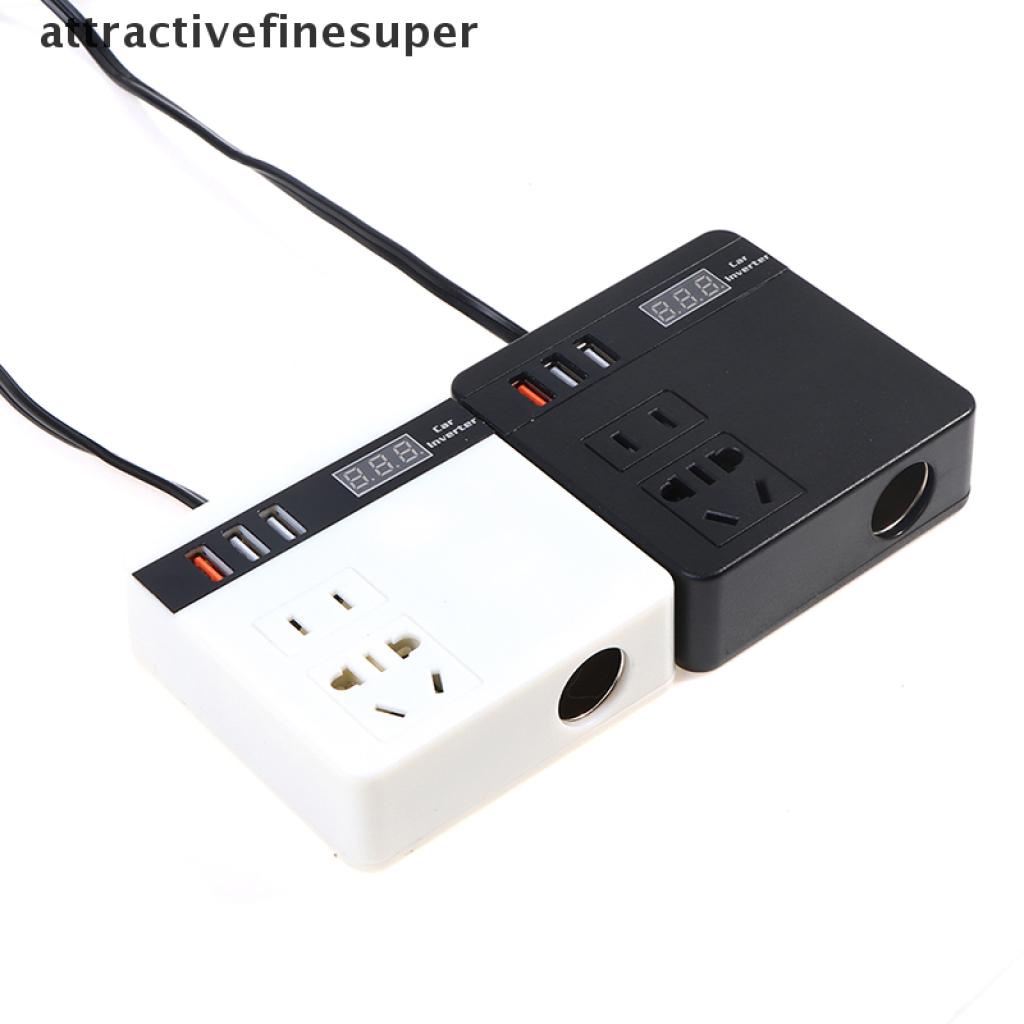 Bộ chuyển đổi nguồn điện 150W 12V/ 24V sang 110V/ 220V dành cho xe hơi