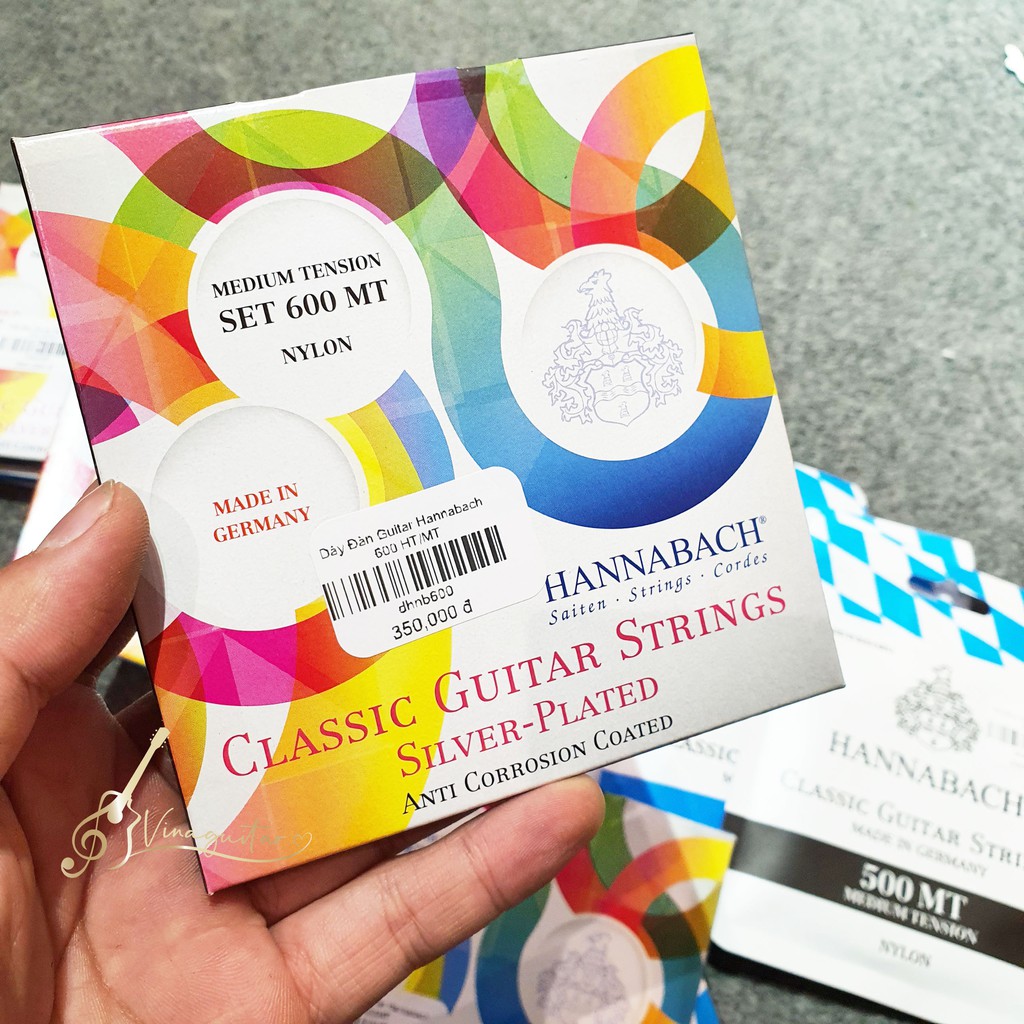Dây Đàn Guitar Classic Hannabach - Dây Guitar Cổ Điển - Vinaguitar Phân Phối Chính Hãng