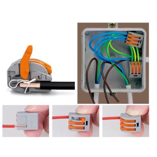 Cút nối dây điện nhanh KV774 / PCT