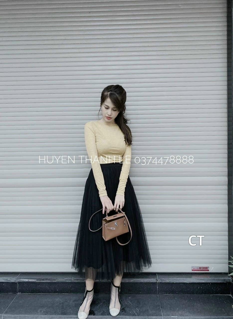 Chân váy xòe dáng dài công chúa von nhiều lớp đẹp | BigBuy360 - bigbuy360.vn