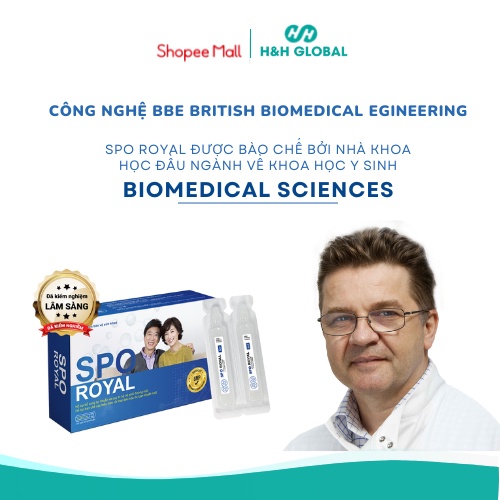 Men vi sinh, Bào tử lợi khuẩn xử lý bệnh viêm đại tràng SPO ROYAL  - HH GLOBAL
