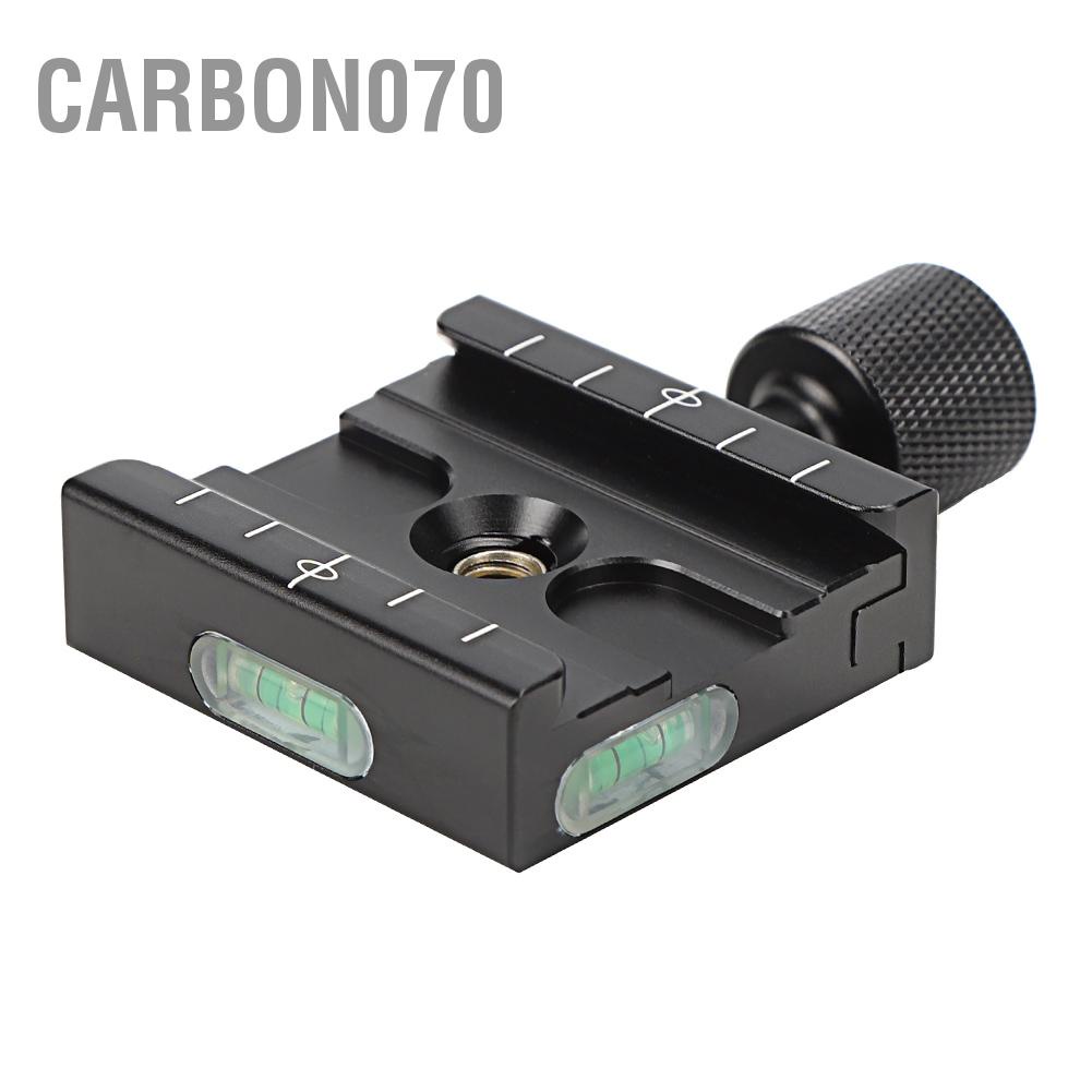 Carbon070 Hợp kim nhôm 50mm Universal Ballhead Kẹp tấm phát hành nhanh Chuyển đổi