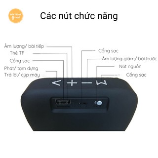 ✈️ [Freeship] Loa Bluetooth Không Dây Bọc Lưới Vải Thời Trang