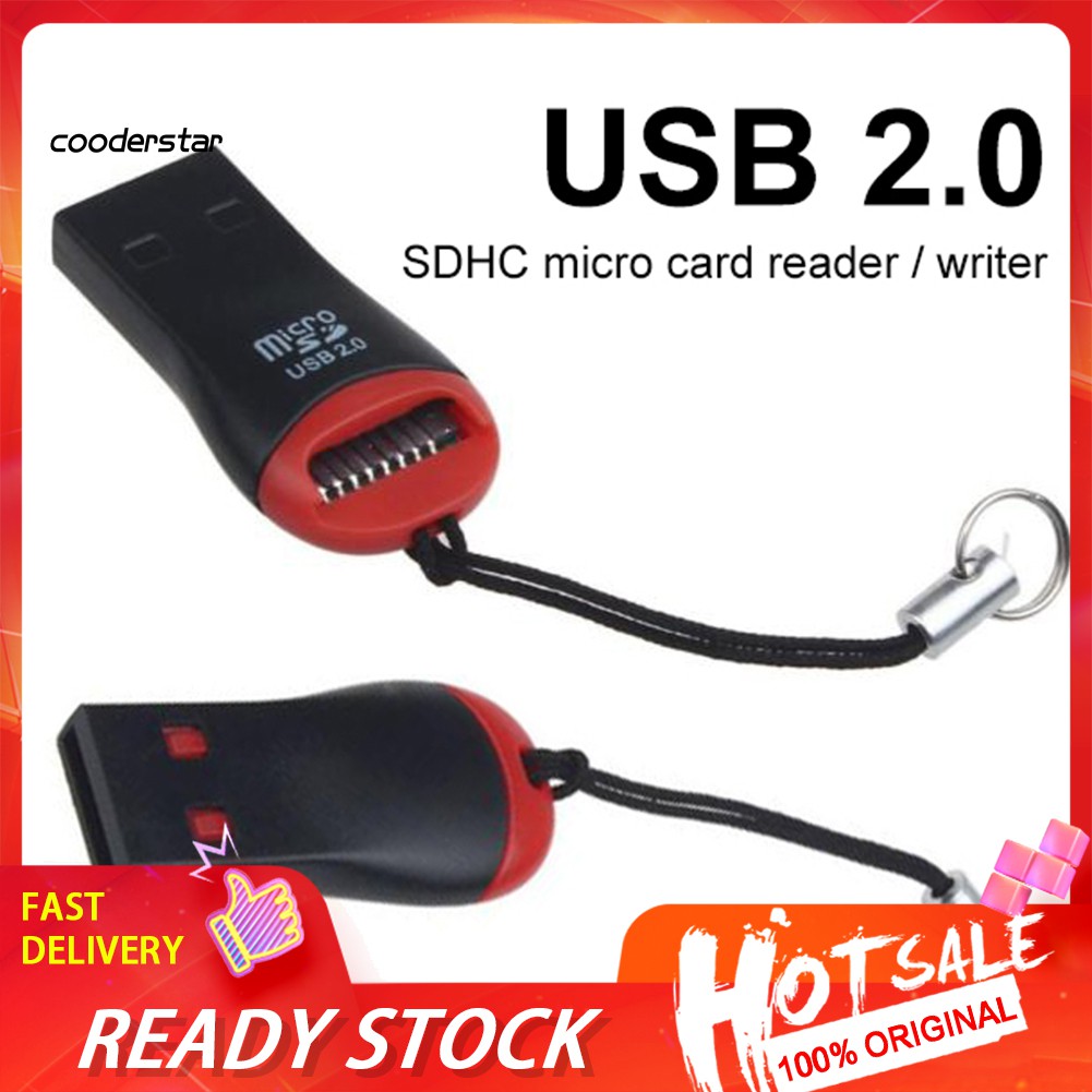 Đầu đọc thẻ nhớ Micro Sd Tf cổng Usb 2.0 tiện dụng