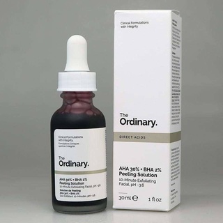 Tinh Chất Peel da The Ordinary AHA 30%+BHA 2% Peeling Solution 30ml