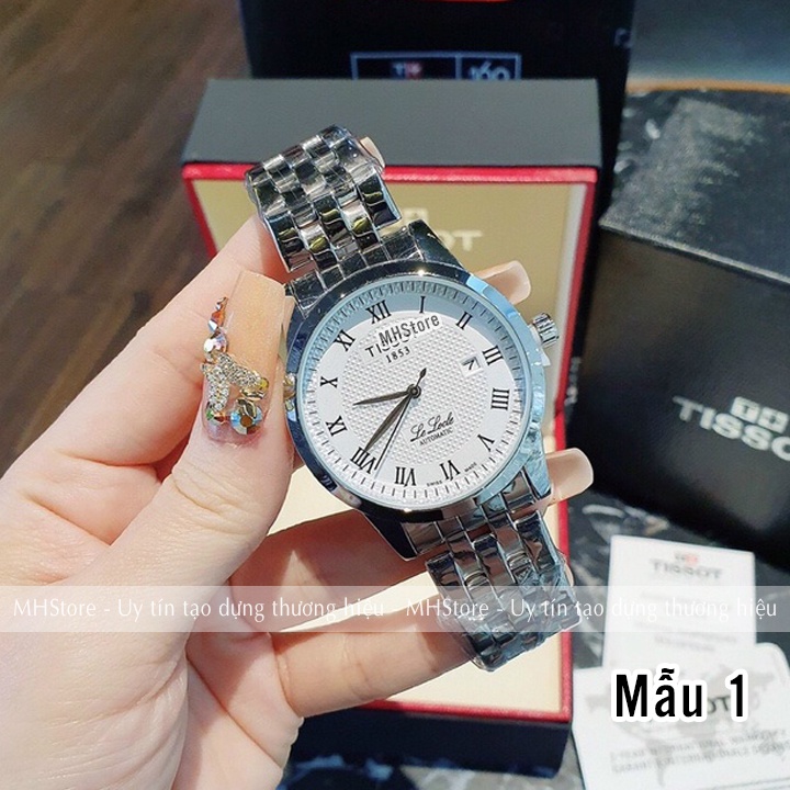 Đồng hồ nam TS 1853 dây thép không gỉ, mặt vân cực đẹp giá rẻ, sang trọng lịch lãm [Tặng tháo dây] | BigBuy360 - bigbuy360.vn