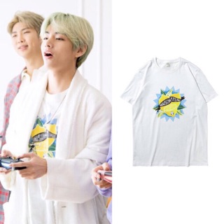 (Tặng ảnh BTS)Áo BTS V trái chanh