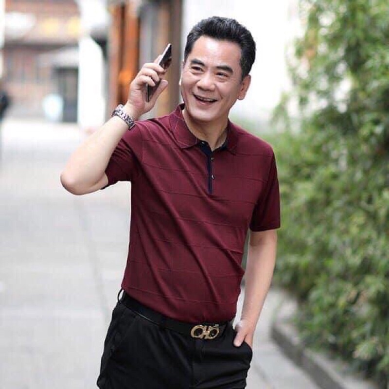 Áo Phông có cổ cho Bố, Áo trung niên cho ba