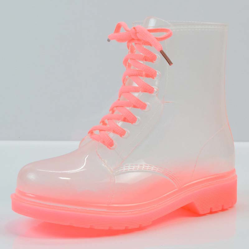 giày boot nữ trong suốt Mã: GC0254