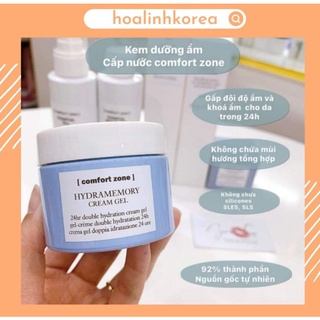 60ml Kem dưỡng Comfort zone hydramemory cream gel