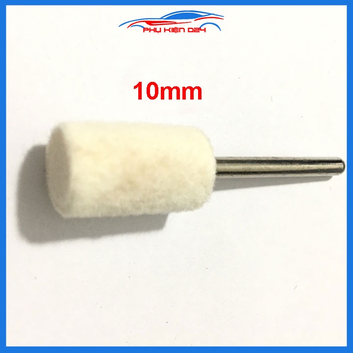 Đầu len trục 3mm đánh bóng kim loại, trang sức, viền điện thoại đầu trụ tròn nón