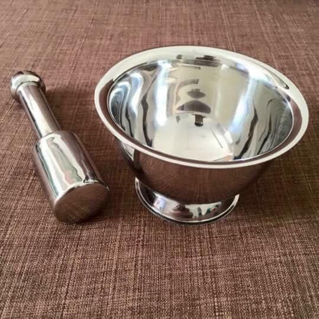 Bộ chày cối inox
