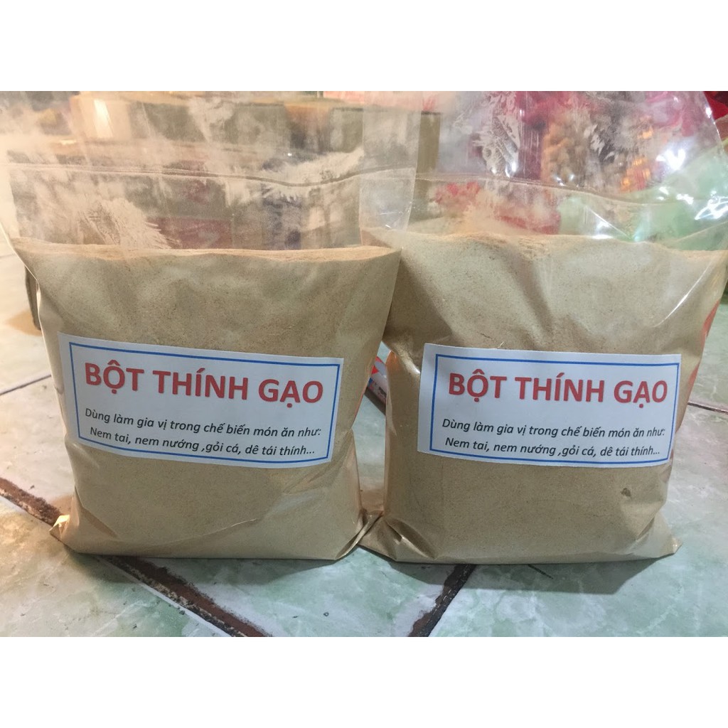 thính gạo-bột thính gạo