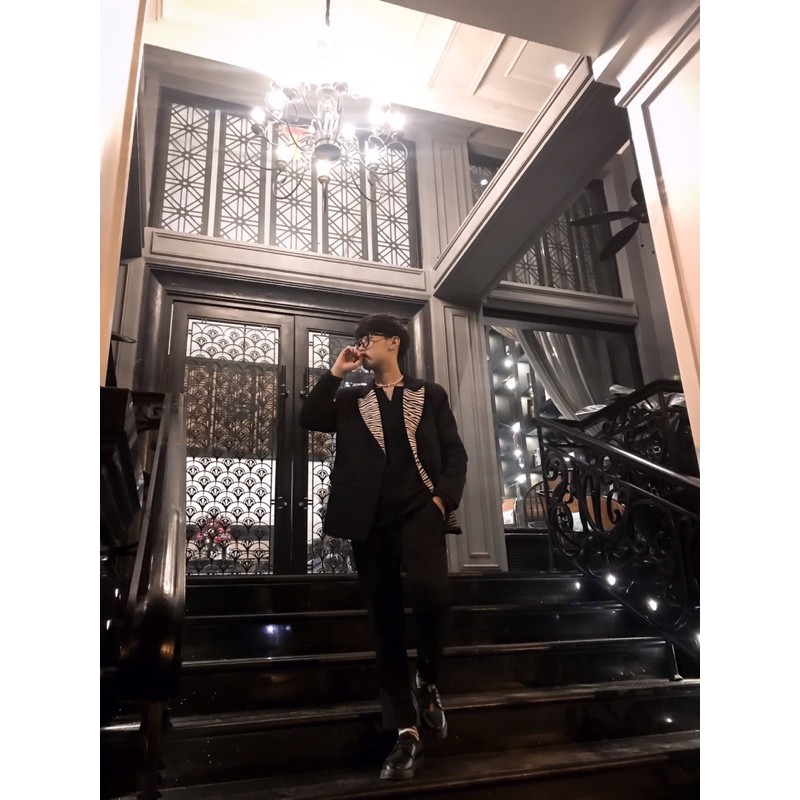 Áo blazer ngựa vằn dành cho TOMBOY SB TRANSGUY 🏳️‍🌈 | BigBuy360 - bigbuy360.vn