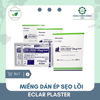 Miếng dán ép sẹo lồi ECLAR PLASTER HISAMITSU Nhật bản-Thiết kế mới