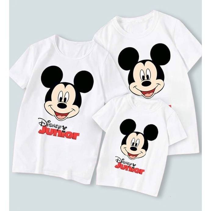 Đồ đôi mẹ và bé Áo thun gia đình cotton dày dặn mẫu GD0026TV Bin Action